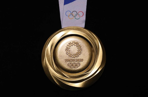 도쿄올림픽 메달 자료사진. 도쿄올림픽조직위원회 홈페이지 화면 캡처