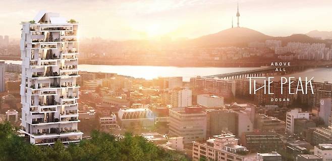 더 피크 도산 조감도