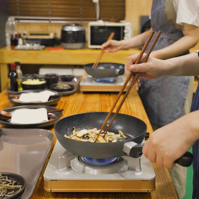 동백마을 고사리 파스타 쿠킹클래스