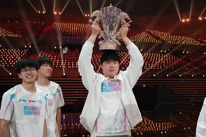 사진=비리비리 게이밍(BLG) 공식 웨이보