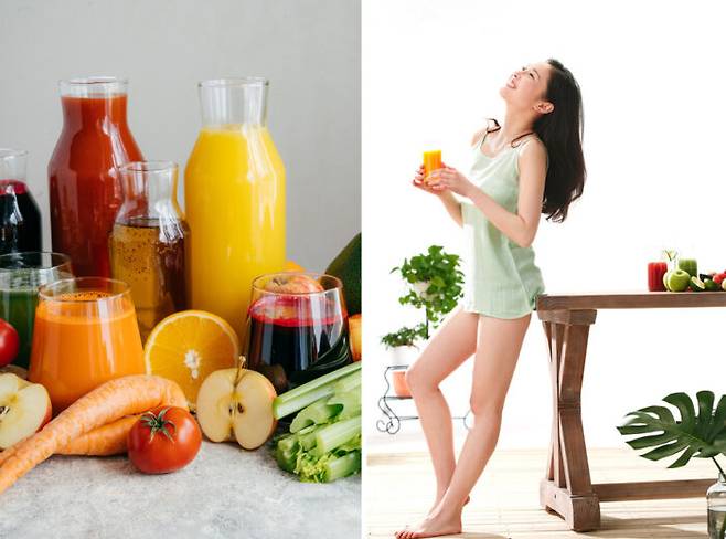 10여년 전부터 디톡스 다이어트 등이 유행하며 떠오른 해독주스가 여전히 인기다. 하지만 음료 형태로 매일 과일, 야채 등을 갈아서 마시면 오히려 건강을 해칠 수 있어 주의해야 한다. [사진=게티이미지뱅크]