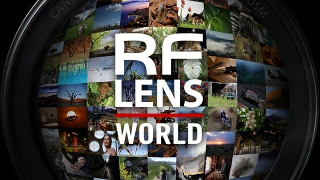 캐논코리아가 지난 2월 말 온라인 렌즈 전시관 'RF 렌즈 월드'를 개장했다. (사진=캐논코리아)
