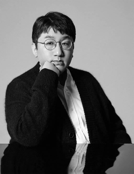 방시혁은 하이브 지분 31.57%를 보유한 최대 주주이자 설립자다. 사진 하이브