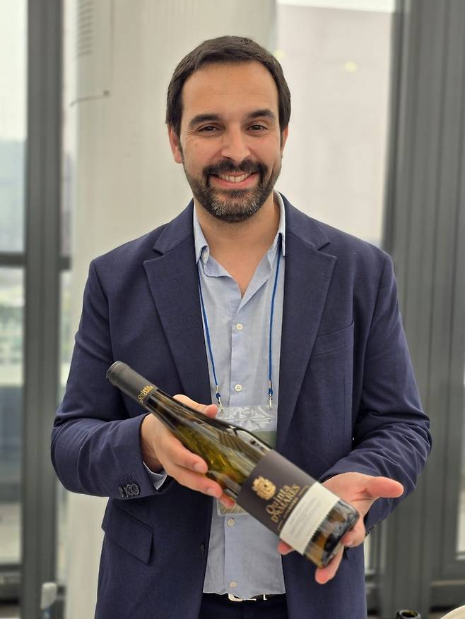 퀸타 다마레스 수출매니저Tiago Ferreira. 최현태 기자