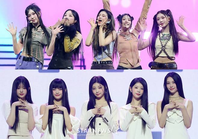 뉴진스, 아일릿 /사진=스타뉴스