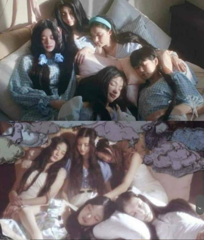 아일릿과 뉴진스[하이브]