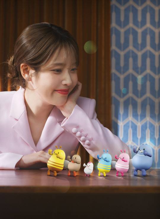 우리금융 모델 아이유. 우리금융 제공.