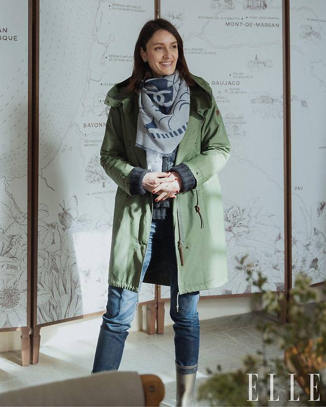 샤넬 뷰티 에디토리얼 콘텐츠 및 과학 커뮤니케이션 디렉터 아르멜 수로.