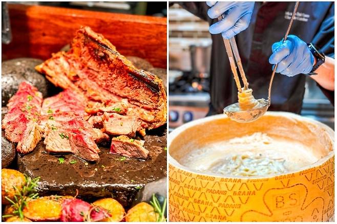 메리어트관 5층의 스카이 온 파이브 다이닝 / 사진=권효정 기자