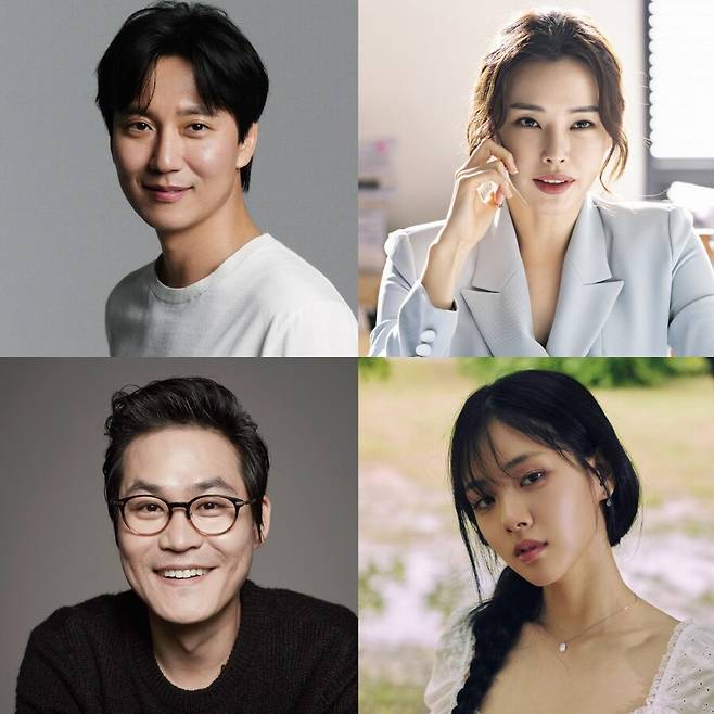▲ 왼쪽 위부터 시계방향으로 김남길, 이하늬, 비비, 김성균. 제공ㅣ각 소속사