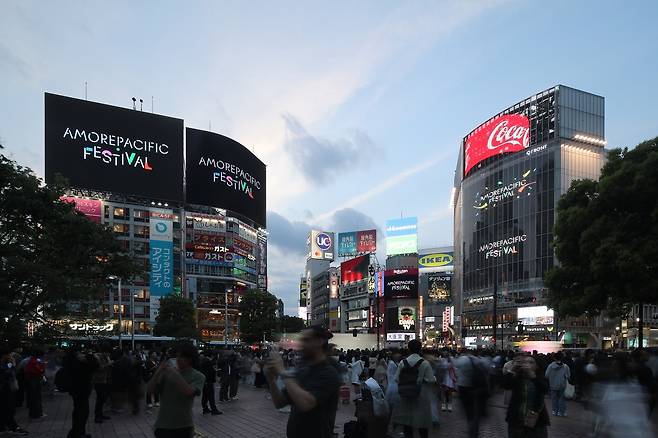 아모레퍼시픽은 지난해에 이어 2년 연속으로 일본 고객 대상의 대형 프로모션 행사인 '아모레퍼시픽 페스티벌'을 개최한.(아모레퍼시픽제공)