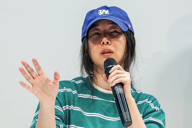 발언하는 민희진 대표

<저작권자(c) 연합뉴스, 무단 전재-재배포, AI 학습 및 활용 금지>