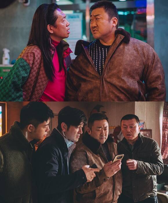 마동석은 "관객들의 마음을 사로잡으려고 최선의 노력을 다하지만 그 다음은 하늘의 뜻인 것 같다"고 흥행 부담을 털어놨다. /에이비오엔터테인먼트