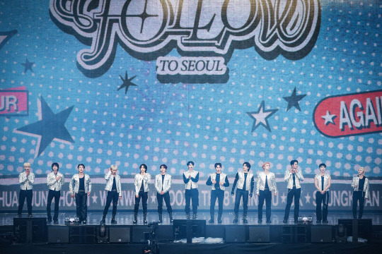 세븐틴 서울월드컵경기장 단독 콘서트 공연 사진. 플레디스 엔터테인먼트 제공