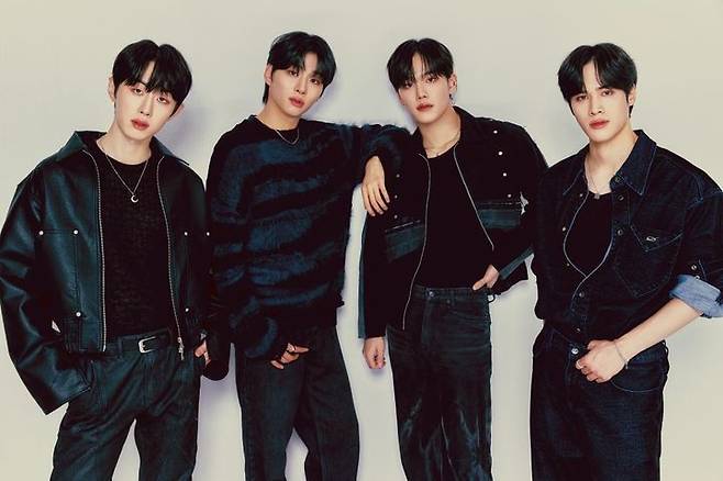 [서울=뉴시스]  비디유 빛새온, 김민서, 승훈, 제이창. (사진=오르카 뮤직 제공) 2024.04.27. photo@newsis.com *재판매 및 DB 금지