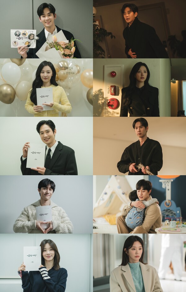 ▲ '눈물의 여왕' 주요 출연자들이 마지막 회를 소감과 함께 관전 포인트를 소개했다. 제공|tvN