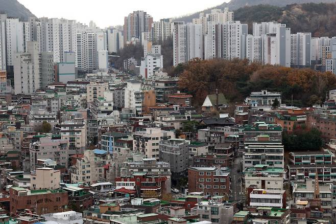 서울 은평구 한 빌라촌의 모습. (사진=연합뉴스)