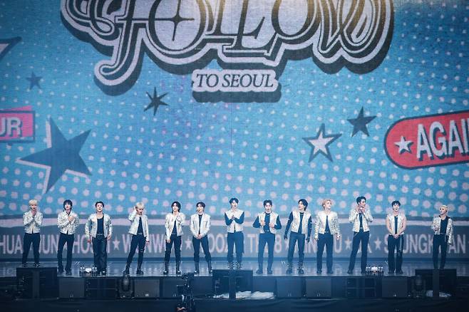 세븐틴 ‘‘SEVENTEEN TOUR FOLLOW’ AGAIN TO SEOUL’ (제공: 플레디스)