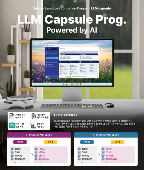 큐빅, LLM Capsule 제품 소개