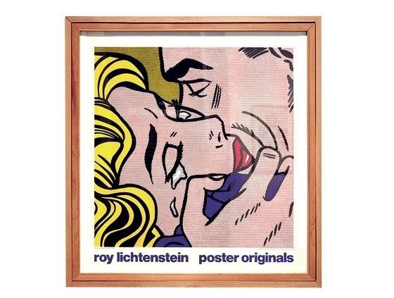 만화적인 작품을 많이 남긴 로이 리히텐슈타인의 'Kiss V'.