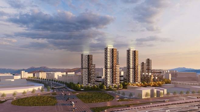 서울 양천구 목동 신시가지 6단지 재건축 조감도 초안 [사진출처=서울시]