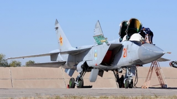 카자흐스탄 공군이 운용하던 미그-31 요격기의 모습. / 사진=엑스