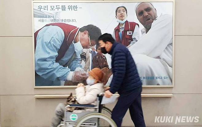 서울 시내의 한 대형병원. 사진=곽경근 대기자