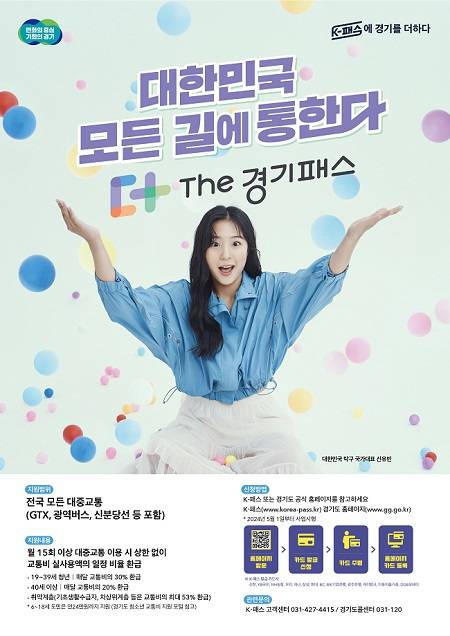 ▲'The 경기패스' 이용 안내문. ⓒ경기도