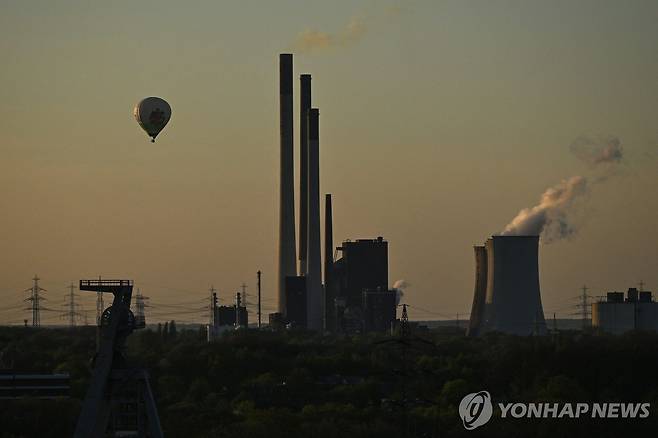 독일 서부 겔젠키르헨에 있는 석탄화력발전소 [AFP 연합뉴스 자료사진. 재판매 및 DB 금지]