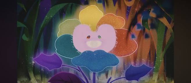 뉴진스·무라카미 다카시 협업 예고 티저./뉴진스 유튜브 채널