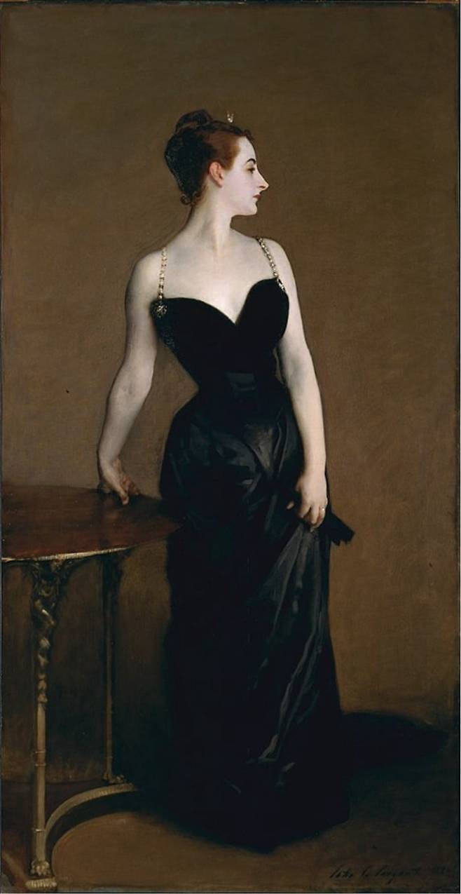 [도판 4] 존 싱어 사전트(John Singer Sargent), <마담 엑스(Madame X)>, 1884. Ⓒ Metropolitan Museum of Art.