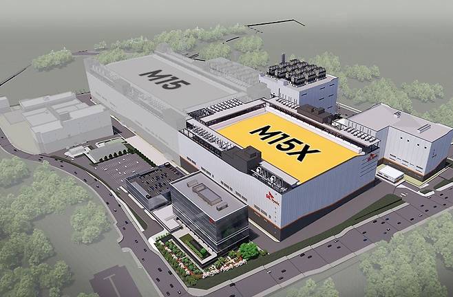 SK하이닉스 충북 청주 M15X 조감도 /SK하이닉스