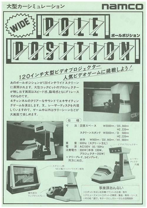 (남코의 초대형 체감기기, 폴 포지션)