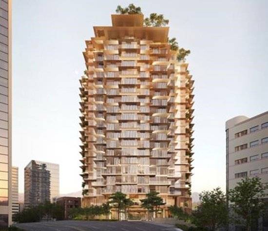 '포도 프라이빗 레지던스 서울-인테리어 바이 펜디 까사 언베일링 액셀런스' 조감도. 사진 골든트리개발