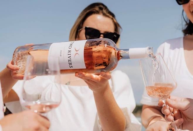 비노킴즈 수입 투 리버즈 로제. 인스타그램