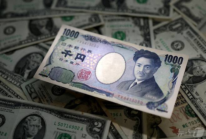 일본 엔과 미국 달러 ⓒ 로이터=뉴스1