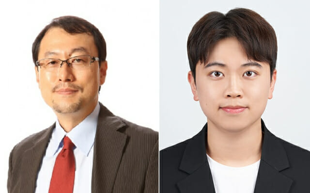 나노신약을 개발한 KAIST 전상용 생명과학과 교수(왼쪽)와 김도현 석박사통합과정 연구원. (사진=KAIST)