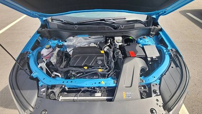 트랙스 크로스오버 엔진룸 [사진촬영=최기성 매경닷컴 기자]