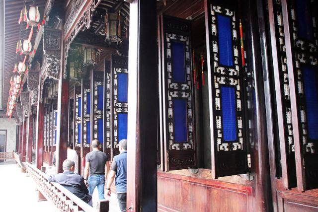 항저우 호설암 옛집의 창문. ⓒ최종명