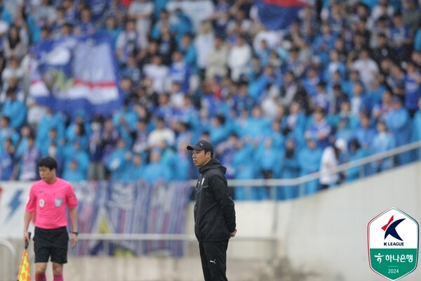 염기훈 수원 삼성 감독. ⓒ프로축구연맹