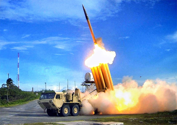 2016년 주한미군 배치가 결정된 사드(THAAD·고고도 미사일 방어체계). [사진 제공 = 미국 국방부 미사일방어국]