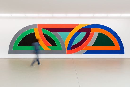 2015년 바젤미술관에서 열린 ‘Frank Stella Paintings & Drawings’ 전시 전경. /바젤미술관