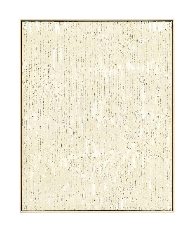 정상화, ‘작품 12-11’, 1973, 캔버스에 아크릴, 227.3 x 182 cm (C) 정상화, 이미지 갤러리현대