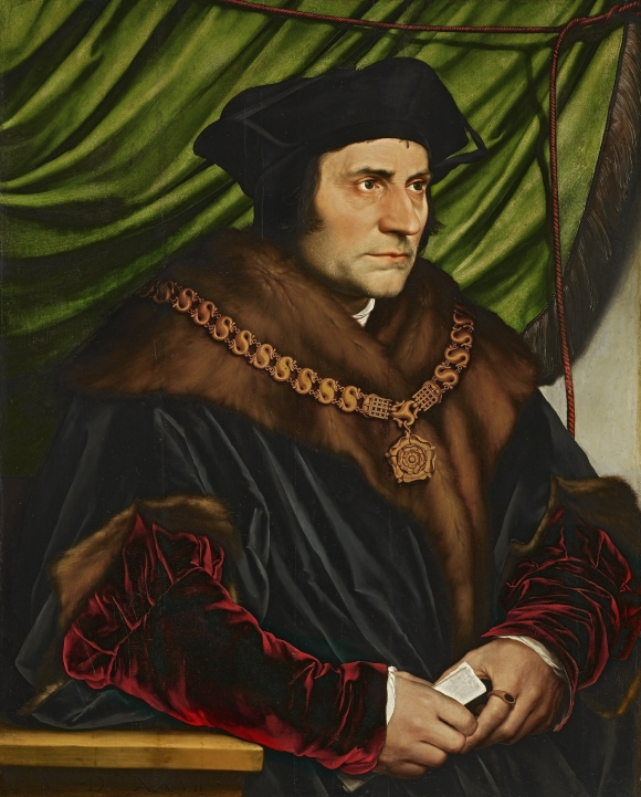 ‘유토피아’의 저자 토머스 모어(1478~1535)의 초상화.  위키피디아 제공