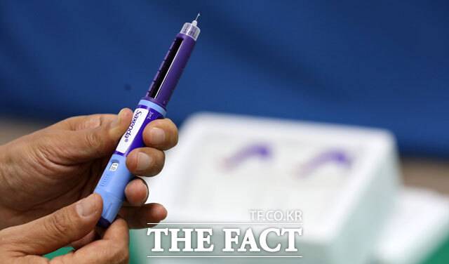 글로벌 제약사 노보노디스크는 비만치료제 '삭센다' 판매가 급증하면서 1분기 매출 12조8500억원을 기록하면서 전년 동기 대비 24% 성장했다. /뉴시스