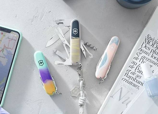 스위스 아미 나이프 제품 모습 [사진출처=빅토리녹스]