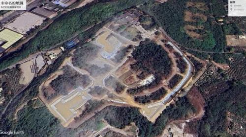 구글에 공개된 남부 가오슝의 톈궁-2 미사일 기지/사진=대만 연합보 캡처