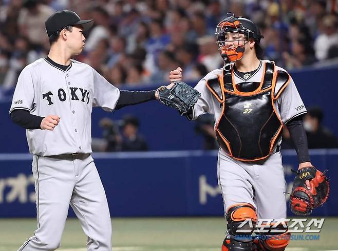 야마사키는 2021년 2차 지명으로 입단해 주니치를 상대로 5승무패를 기록했다. 1군에 데뷔한 2022년 1승, 2023년 2승, 올해 2승을 거뒀다. 사진캡처=요미우리 자이언츠 SNS