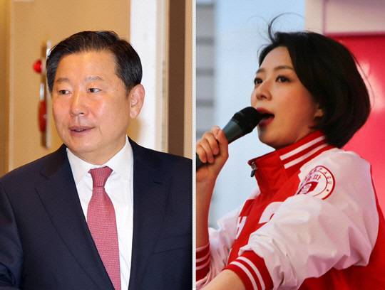 왼쪽부터 제22대 총선 강원 동해태백삼척정선에서 3선 고지에 오른 이철규 국민의힘 의원, 서울 송파을에서 재선에 성공한 배현진 국민의힘 의원.<연합뉴스 사진·배현진 국회의원 페이스북 사진>