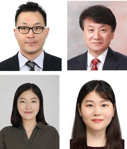 [서울=뉴시스] (윗줄 왼쪽부터)한양대 박희호 교수, 서울대학교 박태현 교수, 한양대 손보람 박사, 서울대 박소라 박사.  (사진=한양대 제공) *재판매 및 DB 금지